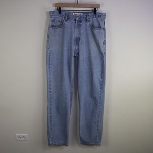Vintage 2005 Levis 560 Comfort Fit Jeans 34x36 Baggy Light Wash Cotton